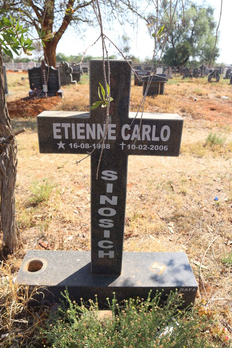 SINOSICH Etienne Carlo 1988-2006