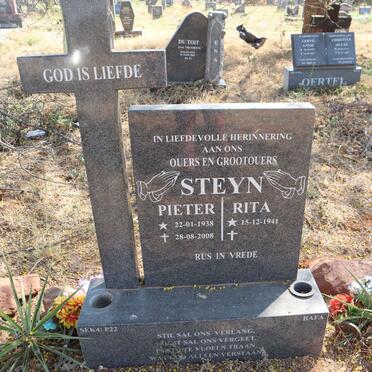 STEYN Pieter 1938-2008 & Rita 1941-