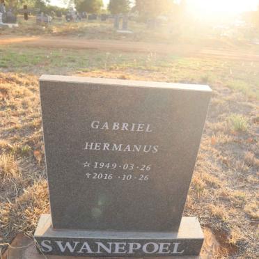 SWANEPOEL Gabriel Hermanus 1949-2016