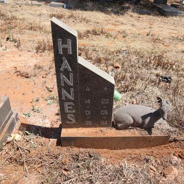 SNYMAN Hannes 1939-1994