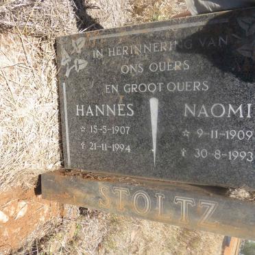 STOLTZ Hannes 1907-1994 & Naomi 1909-1993