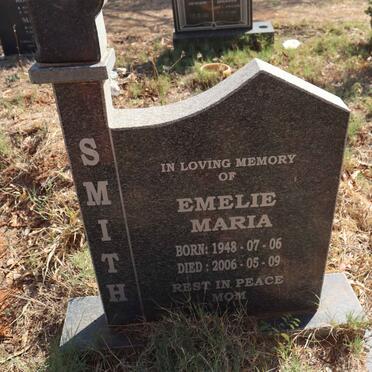SMITH Emelie Maria 1948-2006
