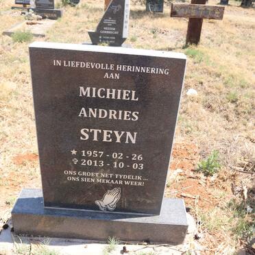 STEYN Michiel Andries 1957-2013