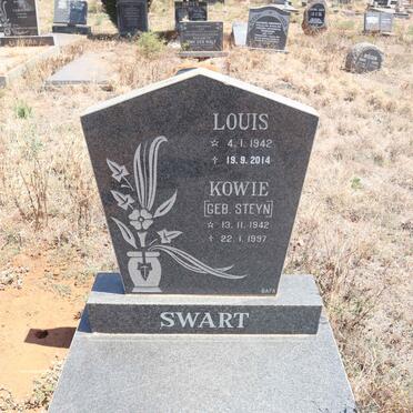 SWART Louis 1942-2014 & Kowie STEYN 1942-1997