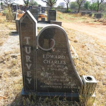 TURVEY Edward Charles 1902-1992