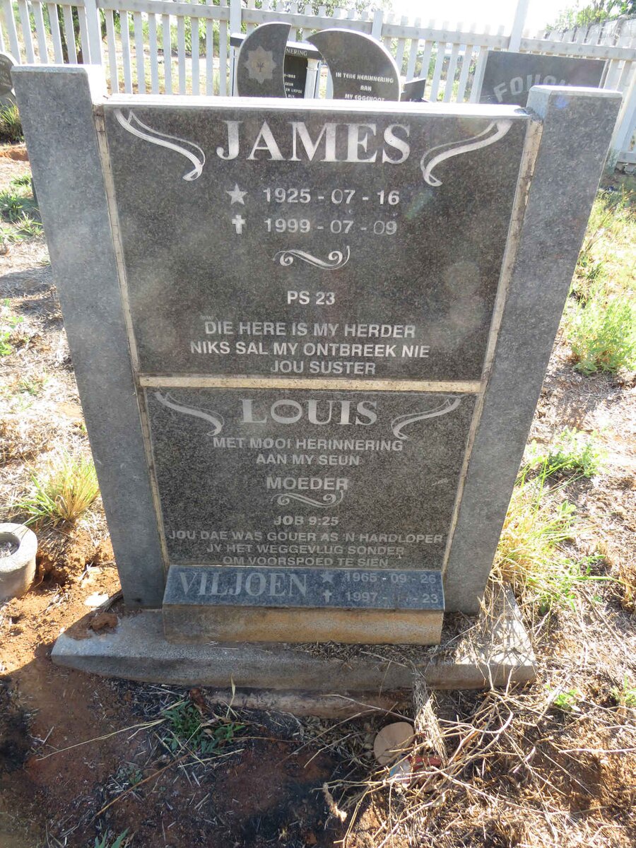 VILJOEN James 1925-1999 :: VILJOEN Louis 1965-1997