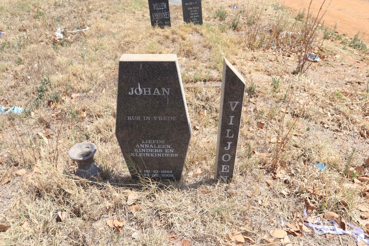 VILJOEN Johan 1942-2002