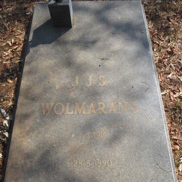 WOLMARANS J.J.S. 1915-1990