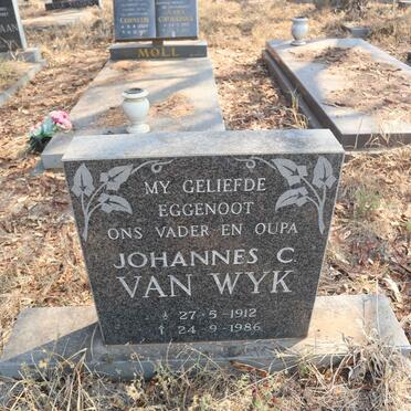 WYK Johannes C., van 1912-1986