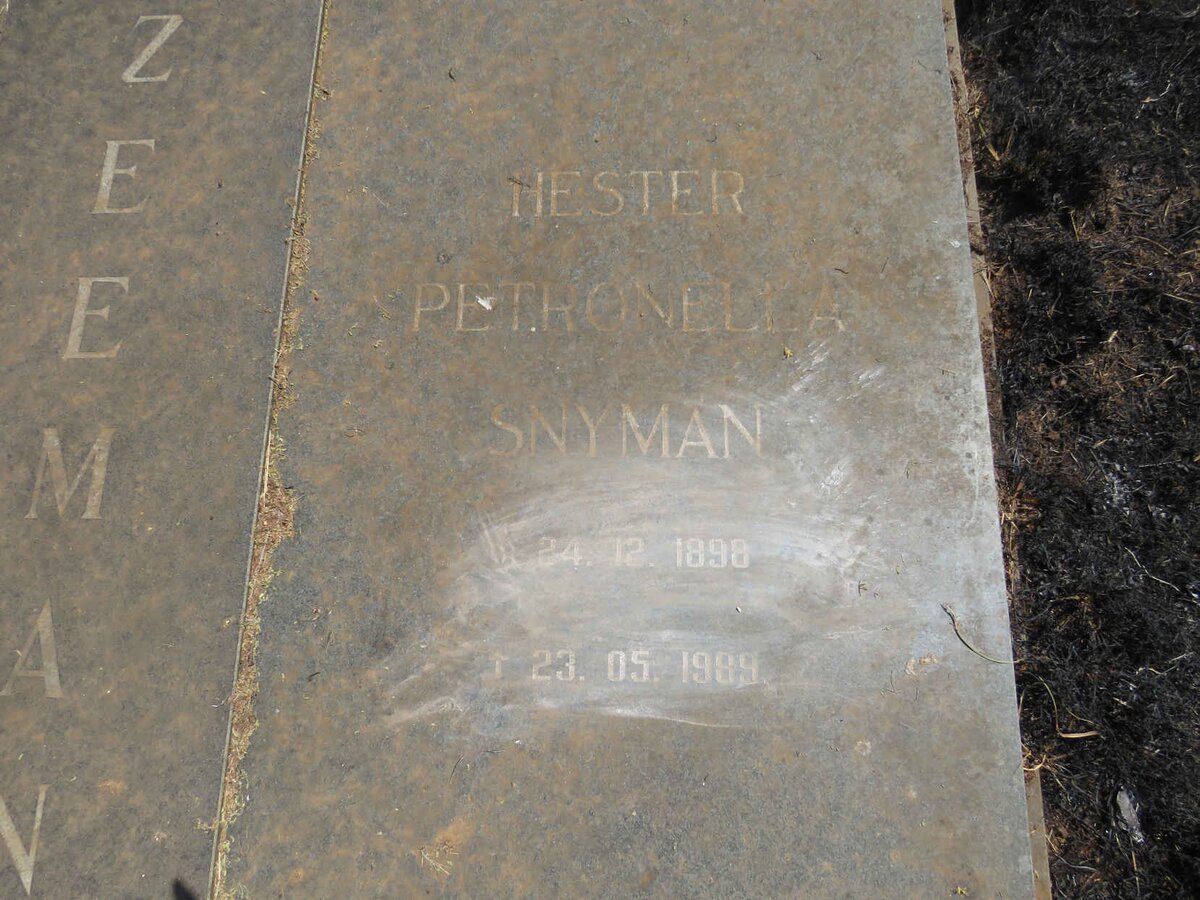 ZEEMAN Jacob Hermanus 1896-1986 & Hester Petronella Snyman 1898-1989 _3