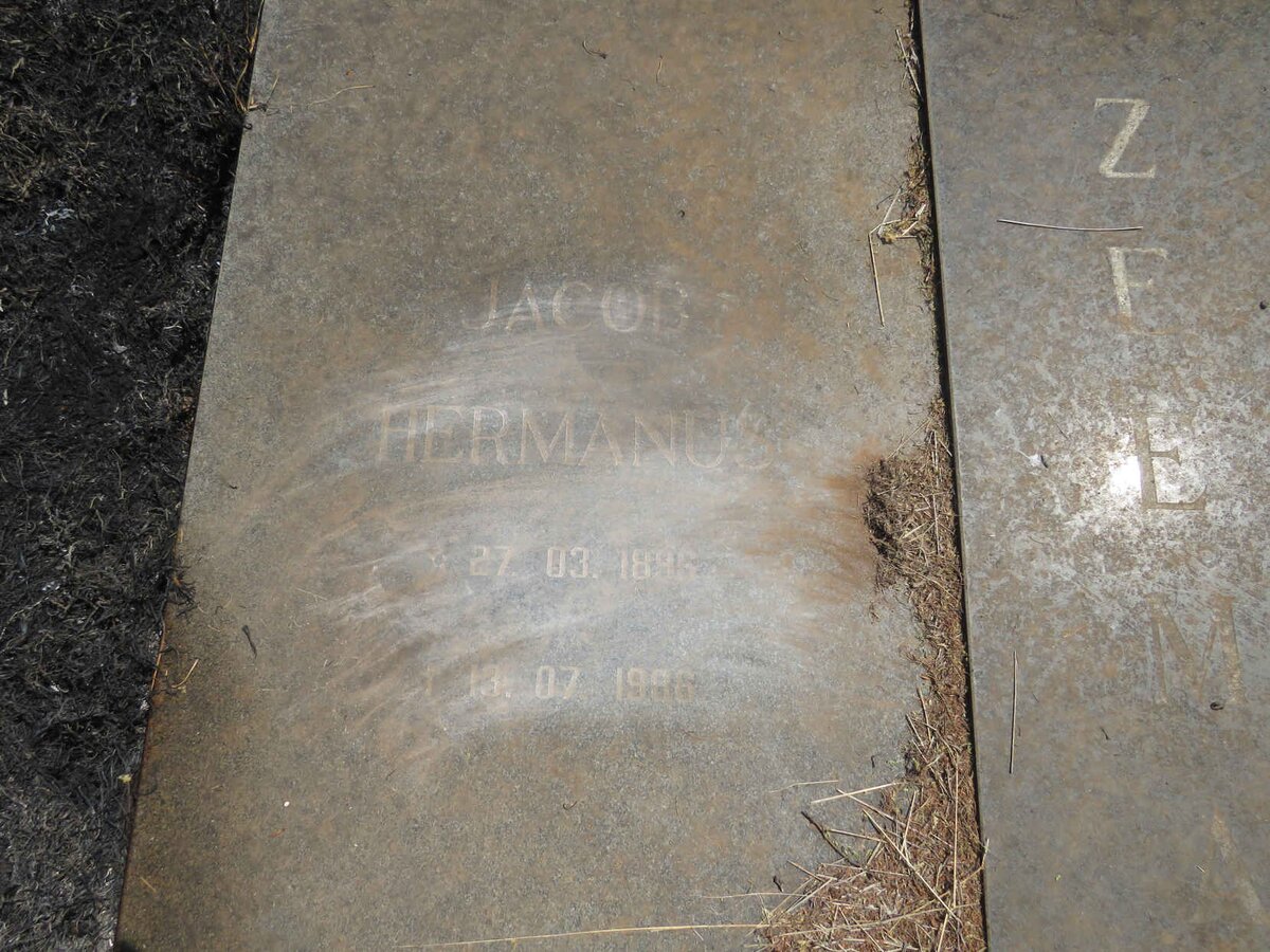 ZEEMAN Jacob Hermanus 1896-1986 & Hester Petronella Snyman 1898-1989 _2