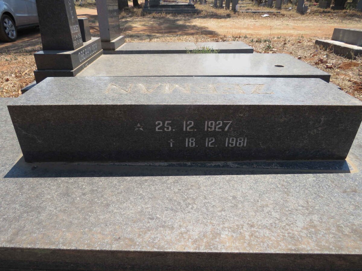 ZEEMAN Tielman Johannes Roos 1927-1981_2