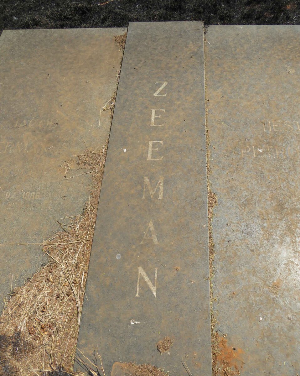 ZEEMAN Jacob Hermanus 1896-1986 & Hester Petronella Snyman 1898-1989 _1