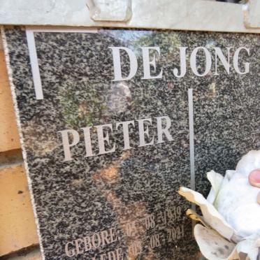JONG Pieter, de 1939-2021