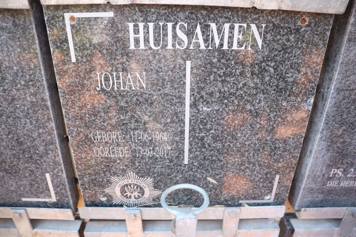 HUISAMEN Johan 1964-2017