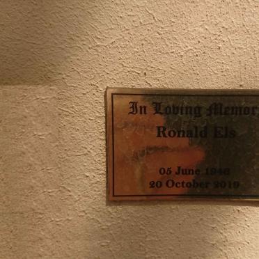 ELS Ronald 1946-2019