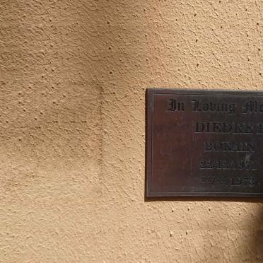 BORAIN Diedre E. 1971-1973