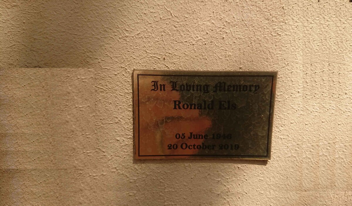 ELS Ronald 1946-2019