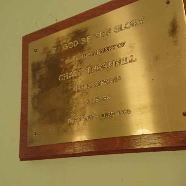 THORNHILL Chatt 1907-1988