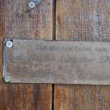 MERWE Schalk, van der 1922-2005