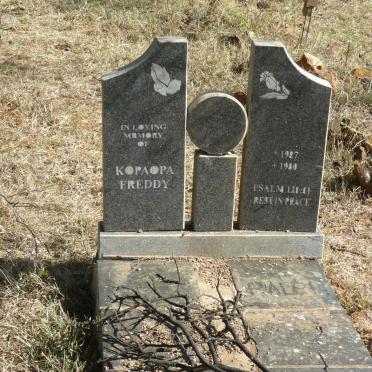 KOPAOPA Freddy 1927-1930