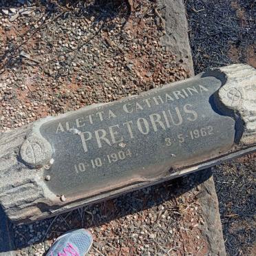 PRETORIUS Aletta Catharina 1904-1962