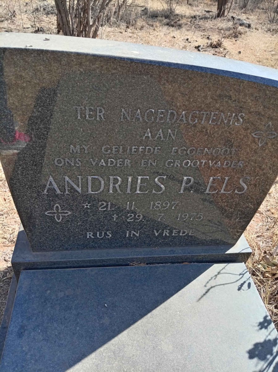 ELS Andries P. 1897-1975