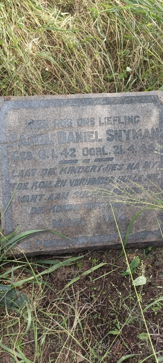 SNYMAN Sarel Daniel 1942-1944