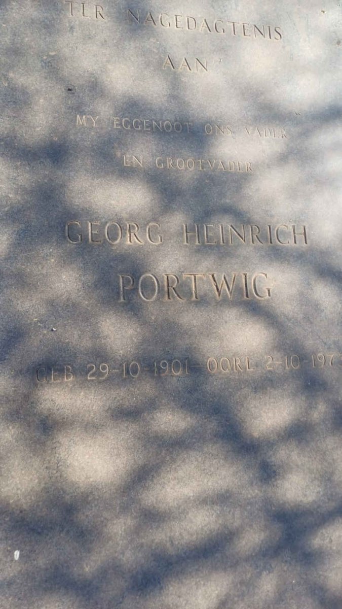 PORTWIG Georg Heinrich 1901-197?