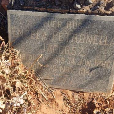 JACOBSZ Engela Petronella nee DU PLESSIS 1860-1941