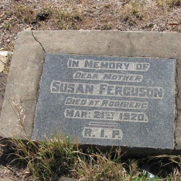 FERGUSON Susan -1920