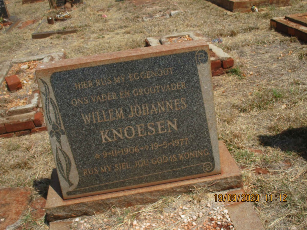 KNOESEN Willem Johannes 1906-1977