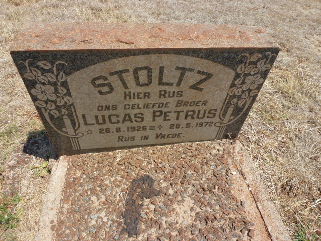 STOLTZ Lucas Petrus 1926-1972