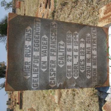 CALITZ Casper Franscois 1868-1944