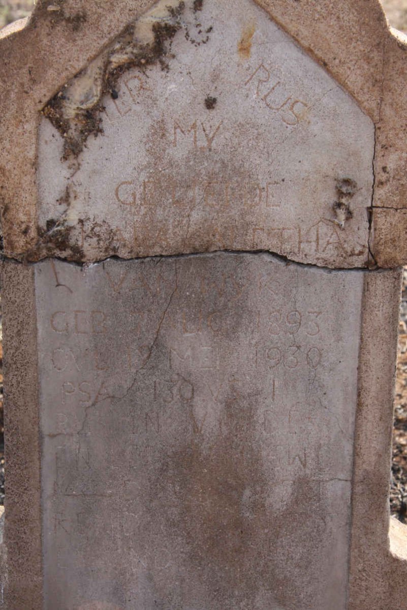 WYK Susara Aletha, van 1893-1930