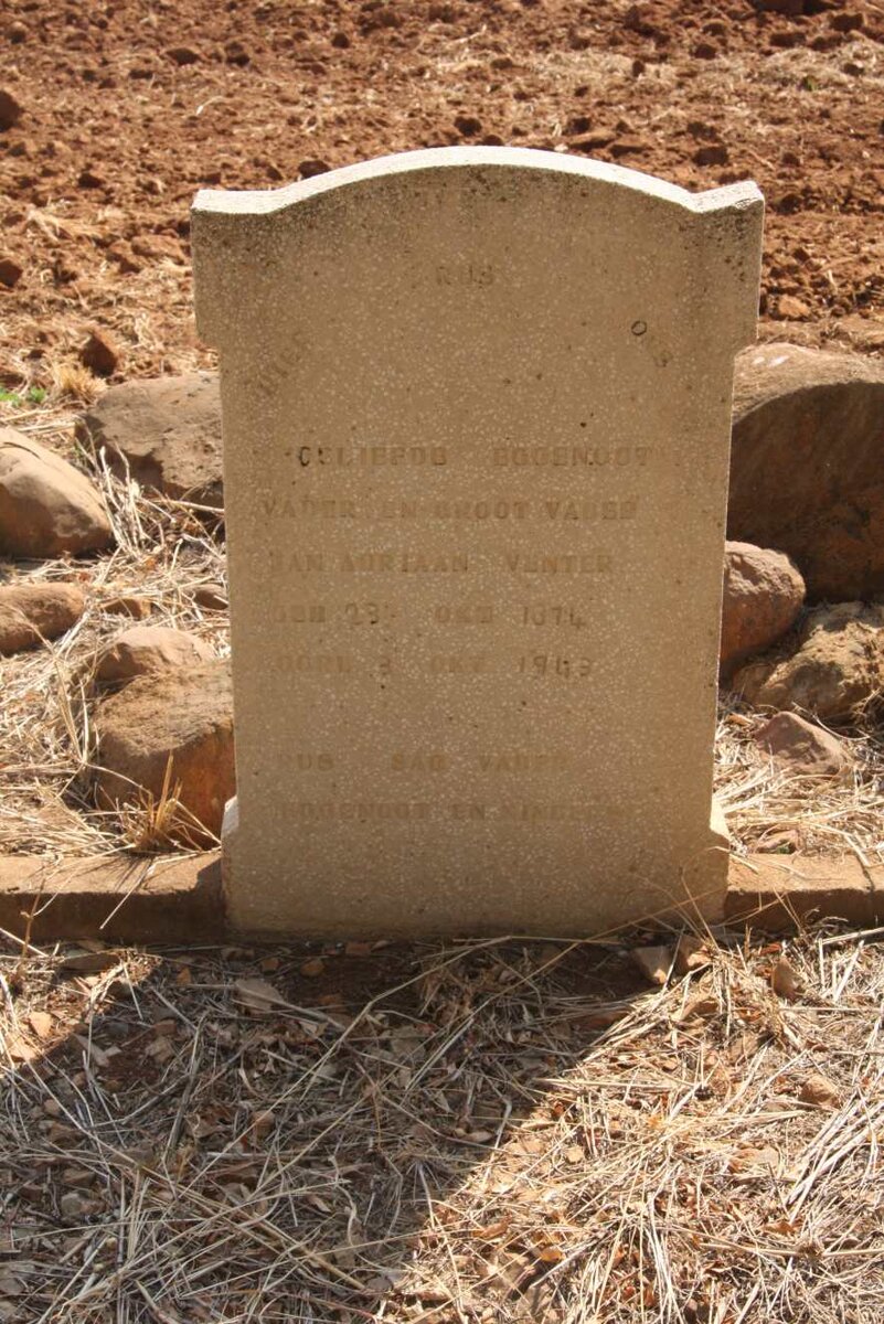 VENTER Jan Adriaan 1874-1949