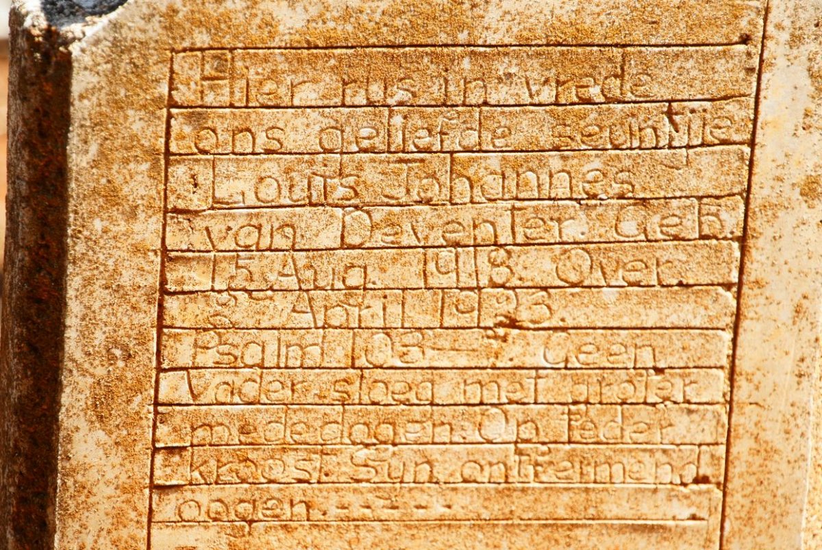 DEVENTER Louis Johannes, van 1918-1923