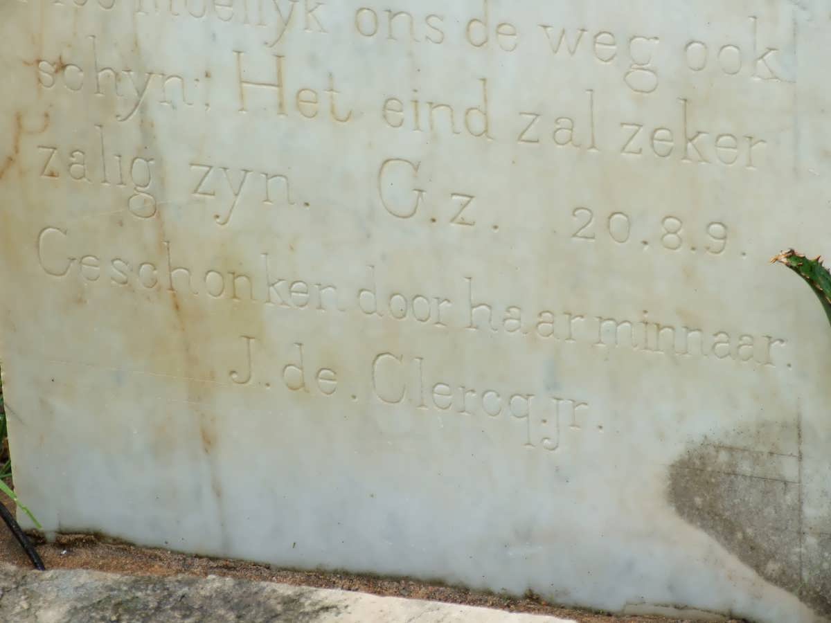 BOTHA Cecilia Maria 1877-1896