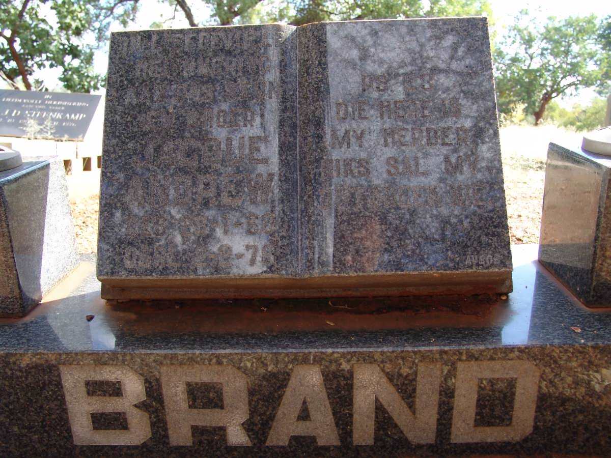 BRAND Jacque Andrew 1962-1976