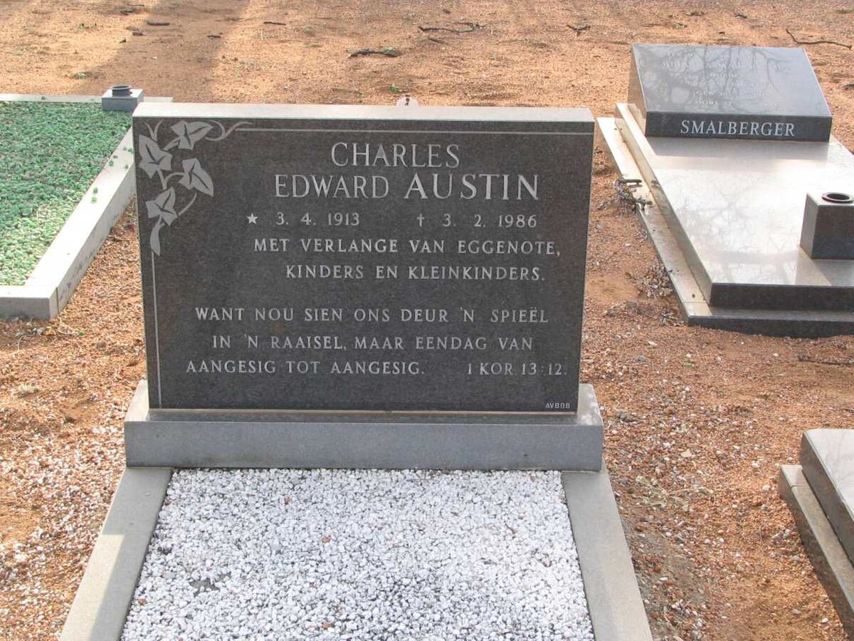 AUSTIN Charles Edward 1913-1986