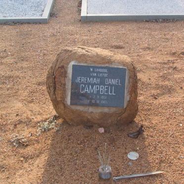 CAMPBELL Jeremiah Daniel 1951-1985