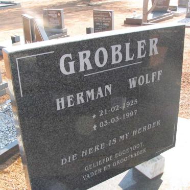 GROBLER Herman Wolff 1925-1997