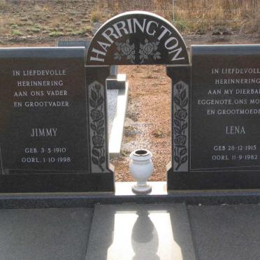HARRINGTON Jimmy 1910-1998 &amp; Lena 1915-1982