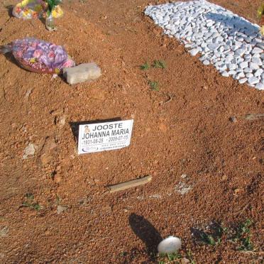 JOOSTE Johanna Maria 1931-2009