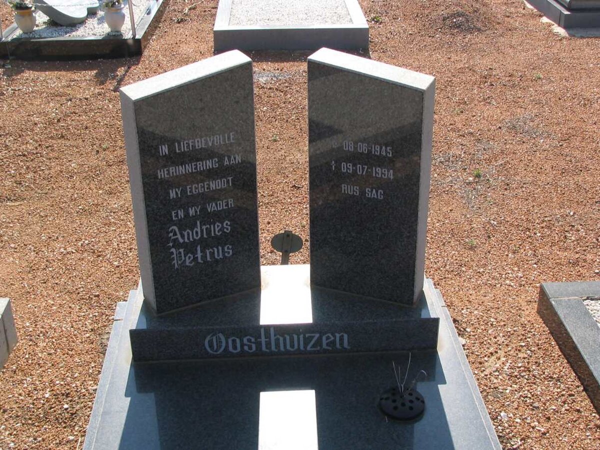 OOSTHUIZEN Andries Petrus 1945-1994