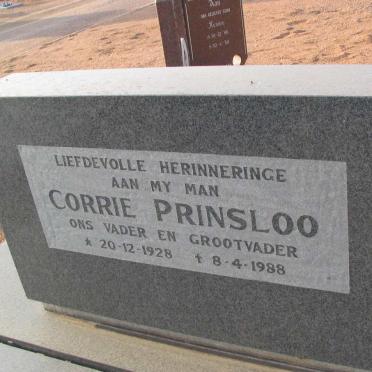 PRINSLOO Corrie 1928-1988