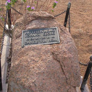 RÜTHENBERG Johann Georg 1945-1984 