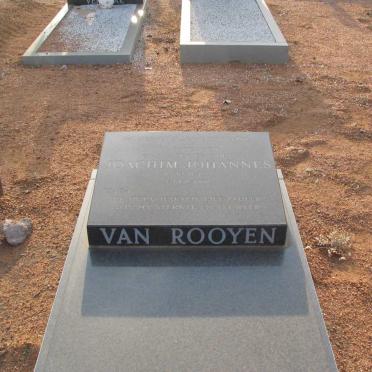 ROOYEN Joachim Johannes, van