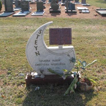 STEYN Susanna Maria Christiena Wilhelmina 1938-2001