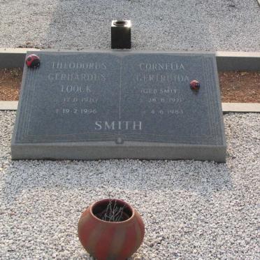SMITH Theodorus Gerhardus Loock 1920-1996 &amp; Cornelia Gertruida SMIT 1921-1983